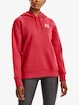 Damen Hoodie Under Armour  Essential Fleece Hoodie-RED