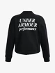 Damen Hoodie Under Armour  Essential Script Crew-BLK