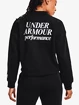 Damen Hoodie Under Armour  Essential Script Crew-BLK