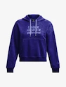 Damen Hoodie Under Armour  Essential Script Hoodie-BLU