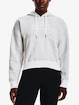 Damen Hoodie Under Armour  Essential Script Hoodie-WHT