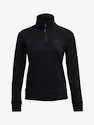 Damen Hoodie Under Armour  Fleece QZ-BLK