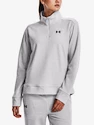 Damen Hoodie Under Armour  Fleece QZ-GRY