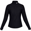 Damen Hoodie Under Armour  Qualifier Half Zip black