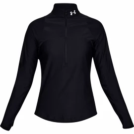 Damen Hoodie Under Armour Qualifier Half Zip black