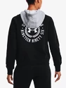 Damen Hoodie Under Armour  Rival Fleece CB Hoodie-BLK