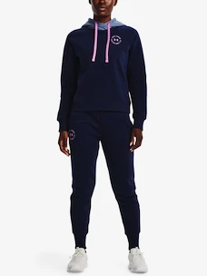 Damen Hoodie Under Armour  Rival Fleece CB Hoodie-NVY