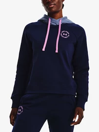 Damen Hoodie Under Armour Rival Fleece CB Hoodie-NVY