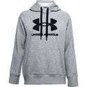 Damen Hoodie Under Armour  Rival Fleece Logo Hoodie grey