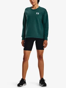 Damen Hoodie Under Armour  Rival Fleece Oversize Crew-GRN