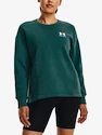 Damen Hoodie Under Armour  Rival Fleece Oversize Crew-GRN