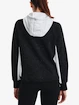 Damen Hoodie Under Armour  Rival + FZ Hoodie-BLK