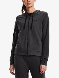 Damen Hoodie Under Armour Rival Terry FZ Hoodie-GRY