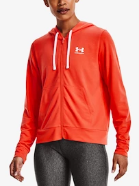 Damen Hoodie Under Armour Rival Terry FZ Hoodie-ORG