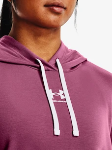 Damen Hoodie Under Armour  Rival Terry Hoodie-PNK