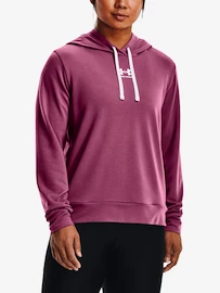 Damen Hoodie Under Armour Rival Terry Hoodie-PNK