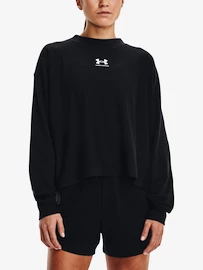 Damen Hoodie Under Armour Rival Terry Oversized Crw-BLK