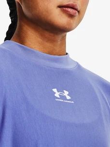 Damen Hoodie Under Armour  Rival Terry Oversized Crw-BLU