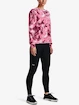 Damen Hoodie Under Armour  Rival Terry Print Crew-PNK