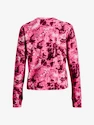 Damen Hoodie Under Armour  Rival Terry Print Crew-PNK