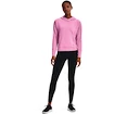 Damen Hoodie Under Armour  Rival Terry Taped Hoodie Planet Pink M