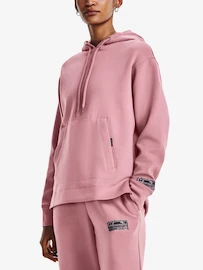 Damen Hoodie Under Armour Summit Knit Hoodie-PNK