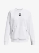 Damen Hoodie Under Armour  Summit Knit Oversize Crew-WHT L