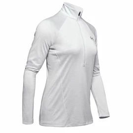 Damen Hoodie Under Armour Tech 1/2 Zip - Twist grey