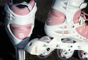 Damen Inline Skates Powerslide  Phuzion Argon Rose 100 Trinity