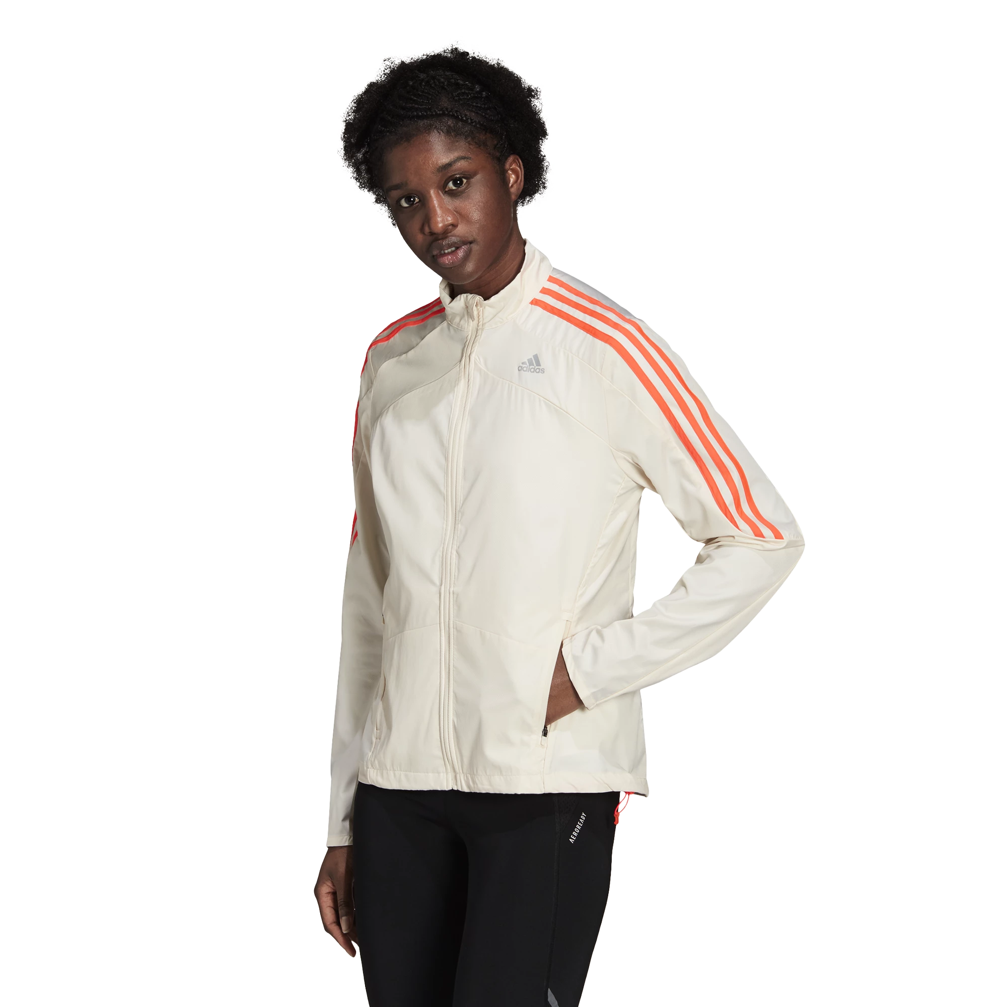 Damen Jacke adidas Marathon Jacket Wonder White Sportega