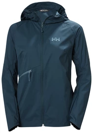 Damen Jacke Helly Hansen Rapide Windbreaker Jacket Midnight Green