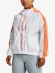 Damen Jacke  Under Armour  Rush Woven FZ Jacket-WHT XS