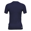 Damen-Kompressionsshirt CCM  SS Training Tee Navy Senior