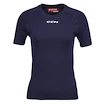 Damen-Kompressionsshirt CCM  SS Training Tee Navy Senior