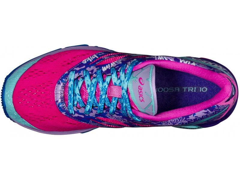 Damen Laufschuhe Asics Gel Noosa Tri 10 Pink Blue