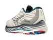 Damen Laufschuhe Mizuno  Wave Rider 26 Snow White/Silver/Ibiza Blue