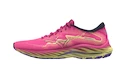 Damen Laufschuhe Mizuno  Wave Rider 27 High-Vis Pink/Ombre Blue/Luminous  UK 4