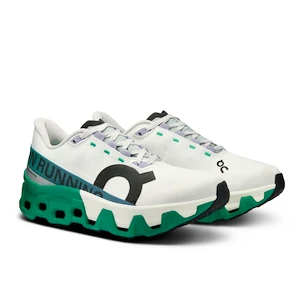 Damen Laufschuhe On Cloudmonster Hyper White/Mint