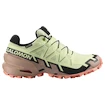 Damen Laufschuhe Salomon Speedcross 6 Gore-Tex Lime Cream/Mahogany Rose/Black   UK 6,5