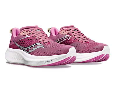 Damen Laufschuhe Saucony  Ride 17 Orchid/Silver