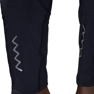 Damen Leggins adidas  Fast Impact Shiny Tights Shadow Navy M