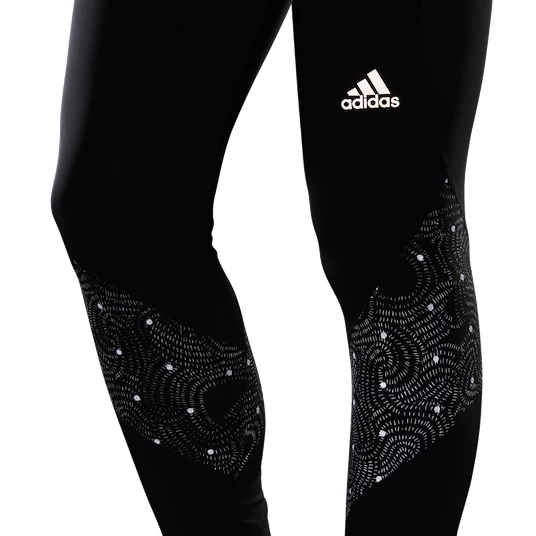 Damen Leggins adidas Own The Run Radically Reflective 7 8 Tights Black XS Sportega