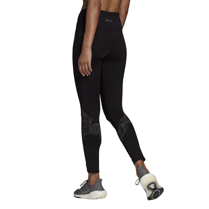 Damen Leggins adidas Own The Run Radically Reflective 7 8 Tights Black XS Sportega