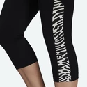 Damen Leggins adidas  Uforu 3/4 Tights Black/White