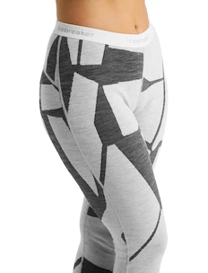 Damen Leggins Icebreaker  W 250 Vertex Leggings  Landscapes SNOW/J L