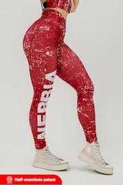 Damen Leggins Nebbia Barbell Therapy Rough Girl Red