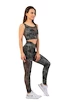 Damen Leggins Nebbia  EKO leggings „Breathe“ mesh 400 camo green