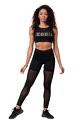 Damen Leggins Nebbia  Gold Mesh leggings 829 black