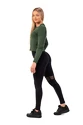 Damen Leggins Nebbia  High-Waist ¾ Length Sporty Leggings 404 black