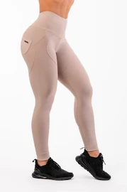 Damen Leggins Nebbia High Waist & Lifting Effect Bubble Butt Pants cream